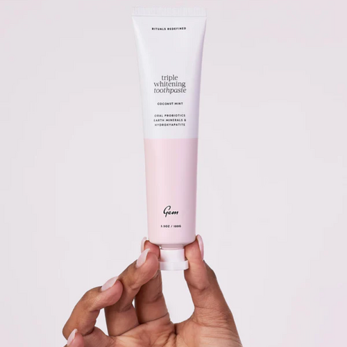 Gem Triple Whitening Toothpaste - Coconut Mint Flavour