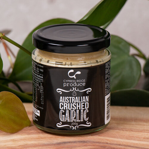 Cypress Ridge Australian Crushed Garlic 200g