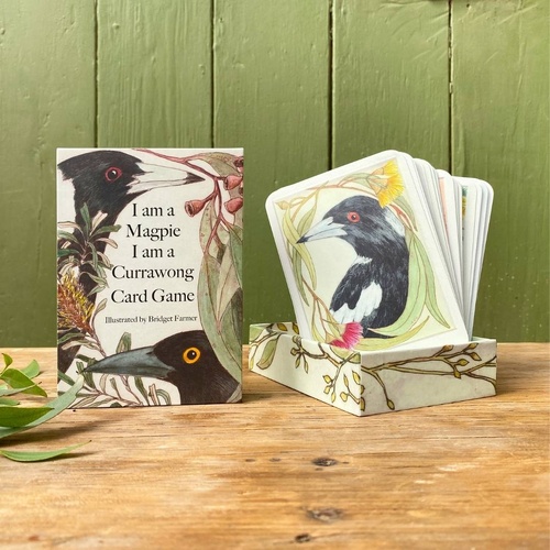 Card Game | Bridget Farmer | I Am a Magpie I Am a Currawong