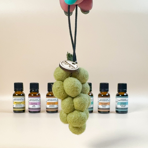 Felt Car Diffuser | Grape | Fiano