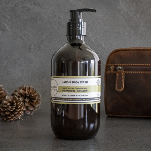 Hand & Body Wash | Mandarin, Cedarwood, Sandalwood & Geranium