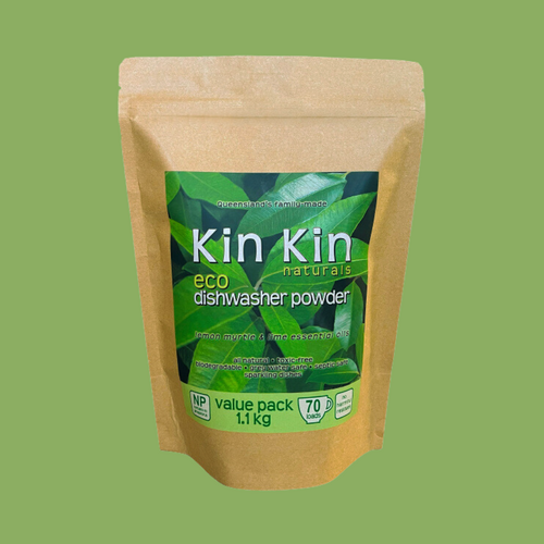 Kin Kin Dishwasher Powder Lemon Myrtle & Lime 1.1kg