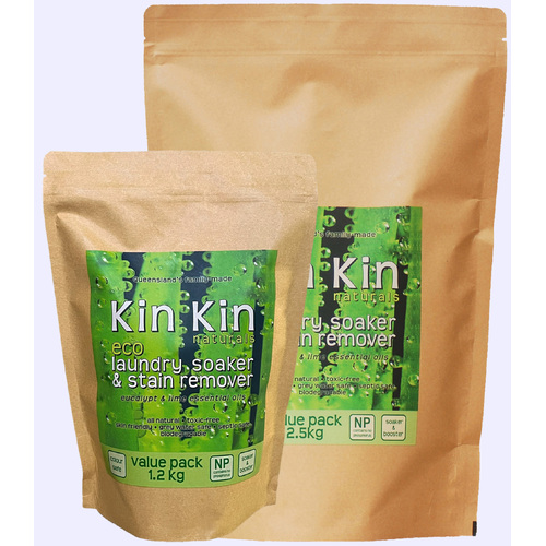 Kin Kin Laundry Soaker Eucalypt & Lime 1.2kg