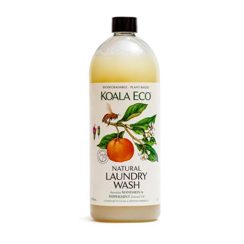 Koala Eco Natural Laundry Wash - Mandarin & Peppermint - 1000mL