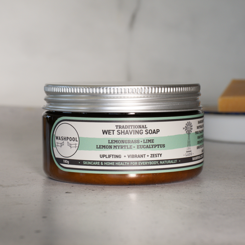 Wet Shaving Soap - Lemongrass · Lime · Lemon Myrtle 