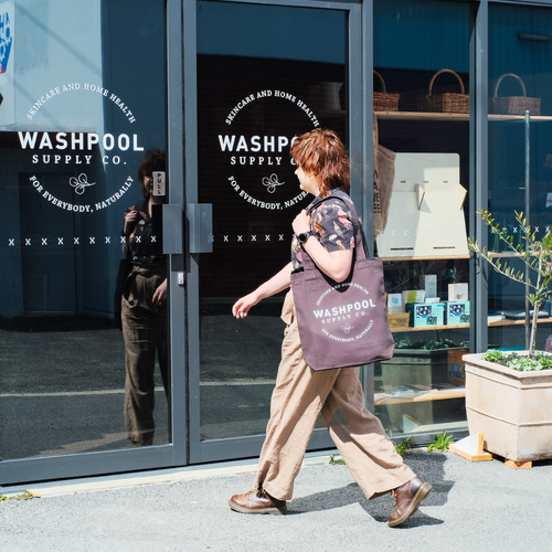 Washpool Canvas Tote Bag [Colour: Charcoal]