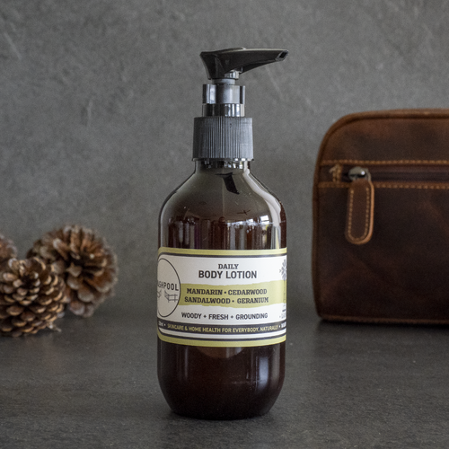 Daily Body Lotion | Mandarin, Cedarwood, Sandalwood & Geranium