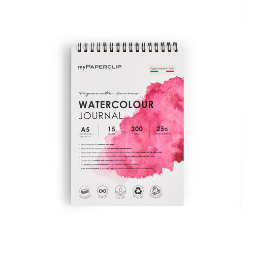 Pigmenta Watercolour Journal | A5 | 300GSM