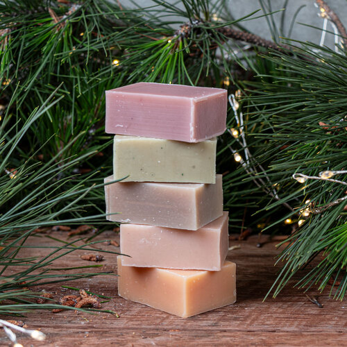 Goat’s Milk | Soap Bar Sample Pack | 5 Half Bars