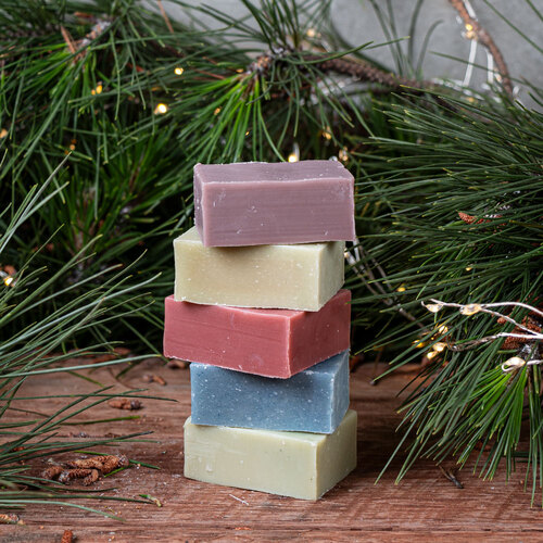 Coconut Cream | Soap Bar Sample Pack | 5 Half Bars