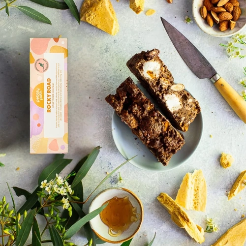 Pebbly Path Rocky Road | Honeycomb Highway | 100g