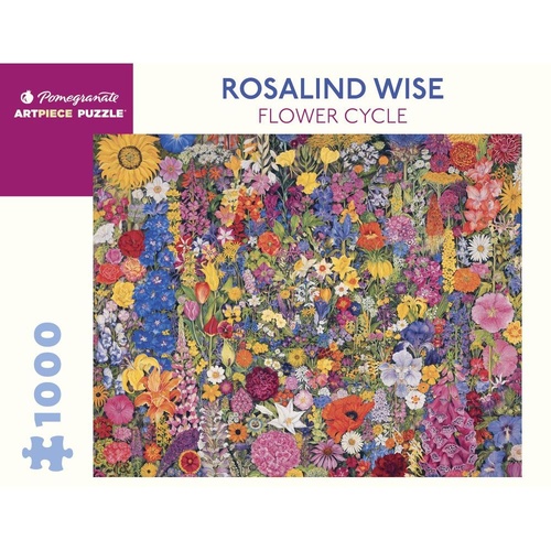 1000 Piece Jigsaw Puzzle | Flower Cycle | Pomegranate