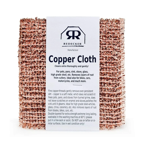 Copper Cleaning Cloths | Set of 2 | Redecker