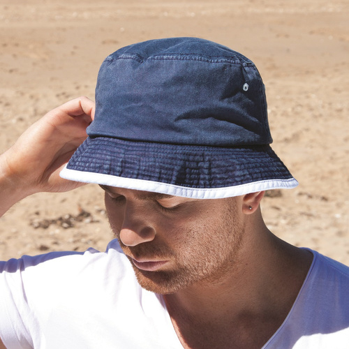 Sundaise | Jason Bucket Hat | Blue-Wash