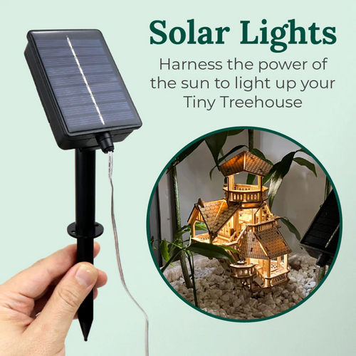 Tiny Treehouse Solar Lights