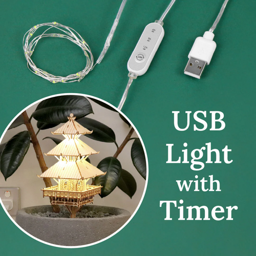 Tiny Treehouse USB Lights with Timer