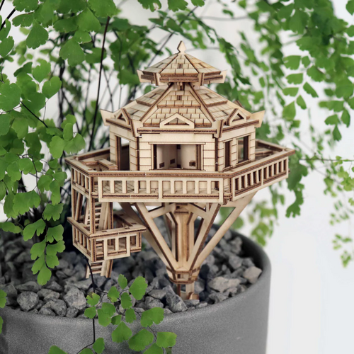 Woodland Outpost Tiny Treehouse