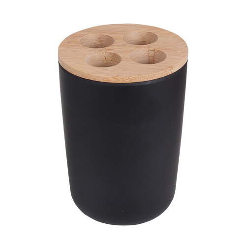 Eco Basics Toothbrush Caddy [Colour: Black]