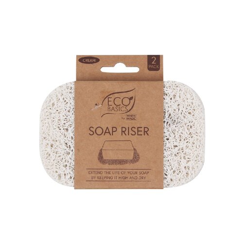 White Magic Soap Riser [Colour: Cream]