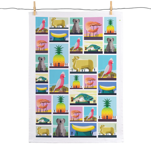 Wilson Payne Cotton Tea Towel | Big Aussie Things