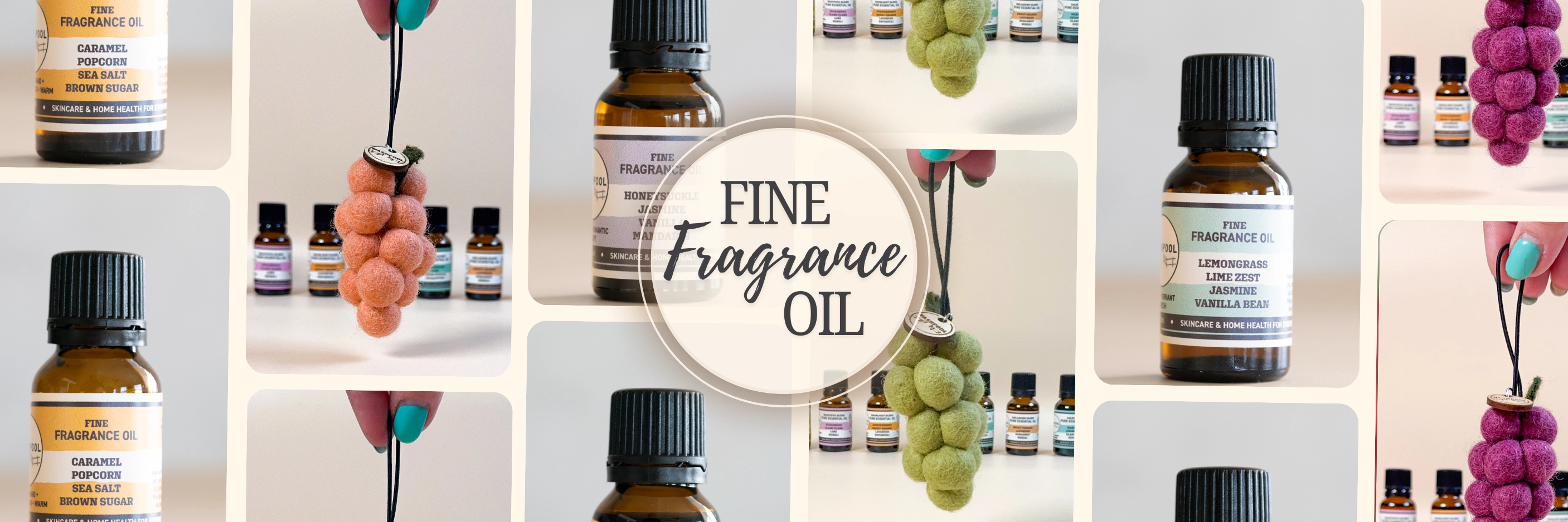 Choosing Your Scent: Essential Oils, Fine Fragrance Oils & Felt Grape Diffusers