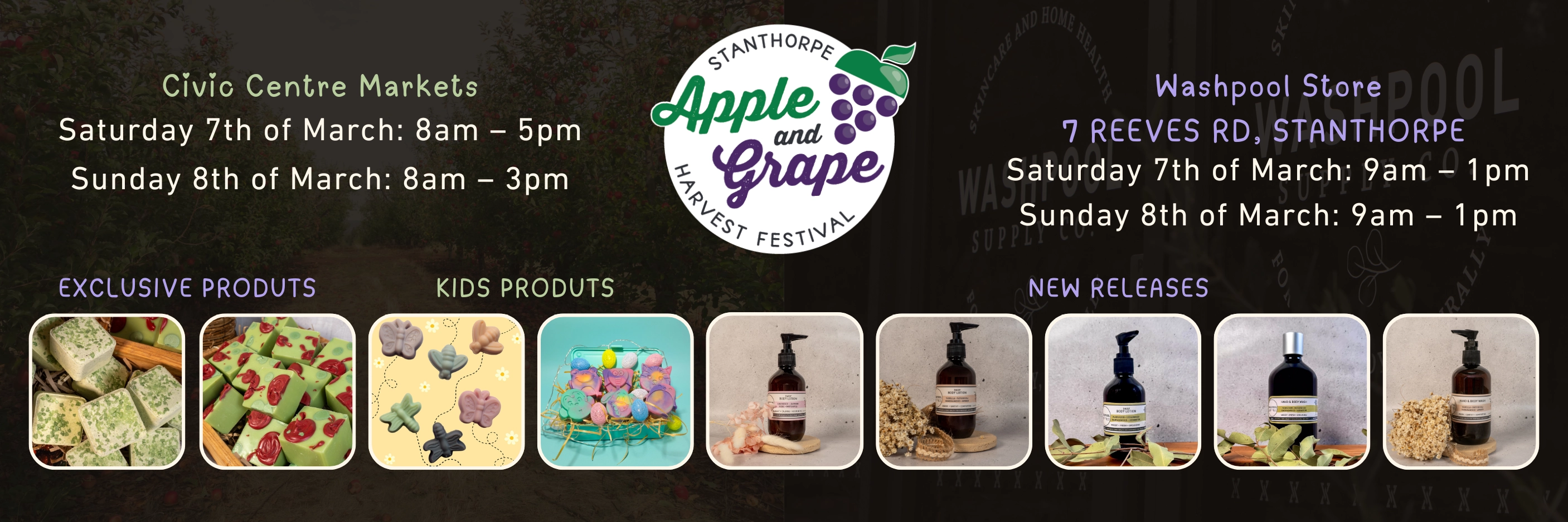 Apple and Grape Harvest Festival at Washpool